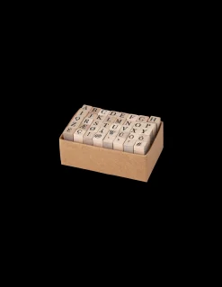 Alfabetstempler Af Træ