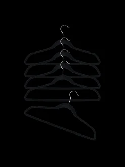 Bøjler I Velour 5 Stk