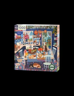 Blue Kitchen-puslespil 1000 Brikker