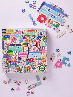 Cats Around Town-puslespil 1000 Brikker