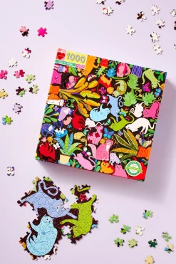 Cats At Work-puslespil 1000 Brikker