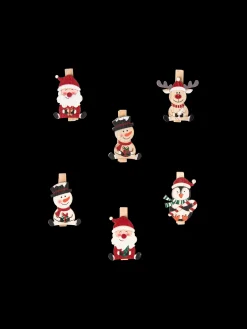 Dekorative Juleklemmer