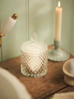 Dekorativt Glas Med Låg