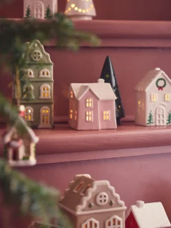 Dekorativt Hus Med LED