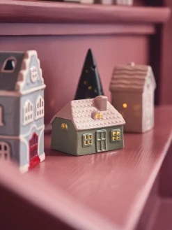 Dekorativt Hus Med LED