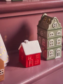 Dekorativt Hus Med LED