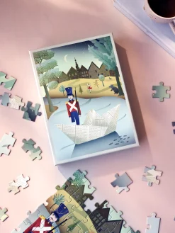 Den Standhaftige Tinsoldat-puslespil 100 Brikker