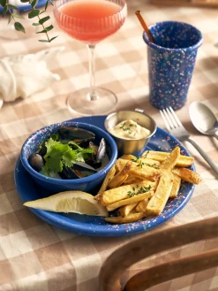 Flow Fest Skål Ø13,5 - Blå