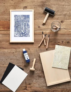 Gummiplade 18 X 24 Til Linoleumstryk