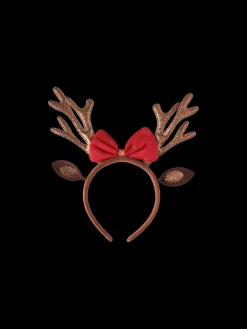 Julehårbånd Med Gevir Og Sløjfe