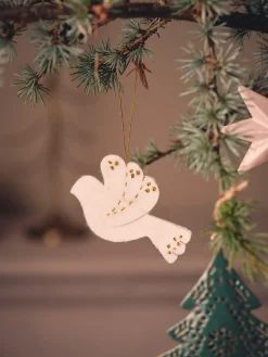 Juleophæng Med Fugl