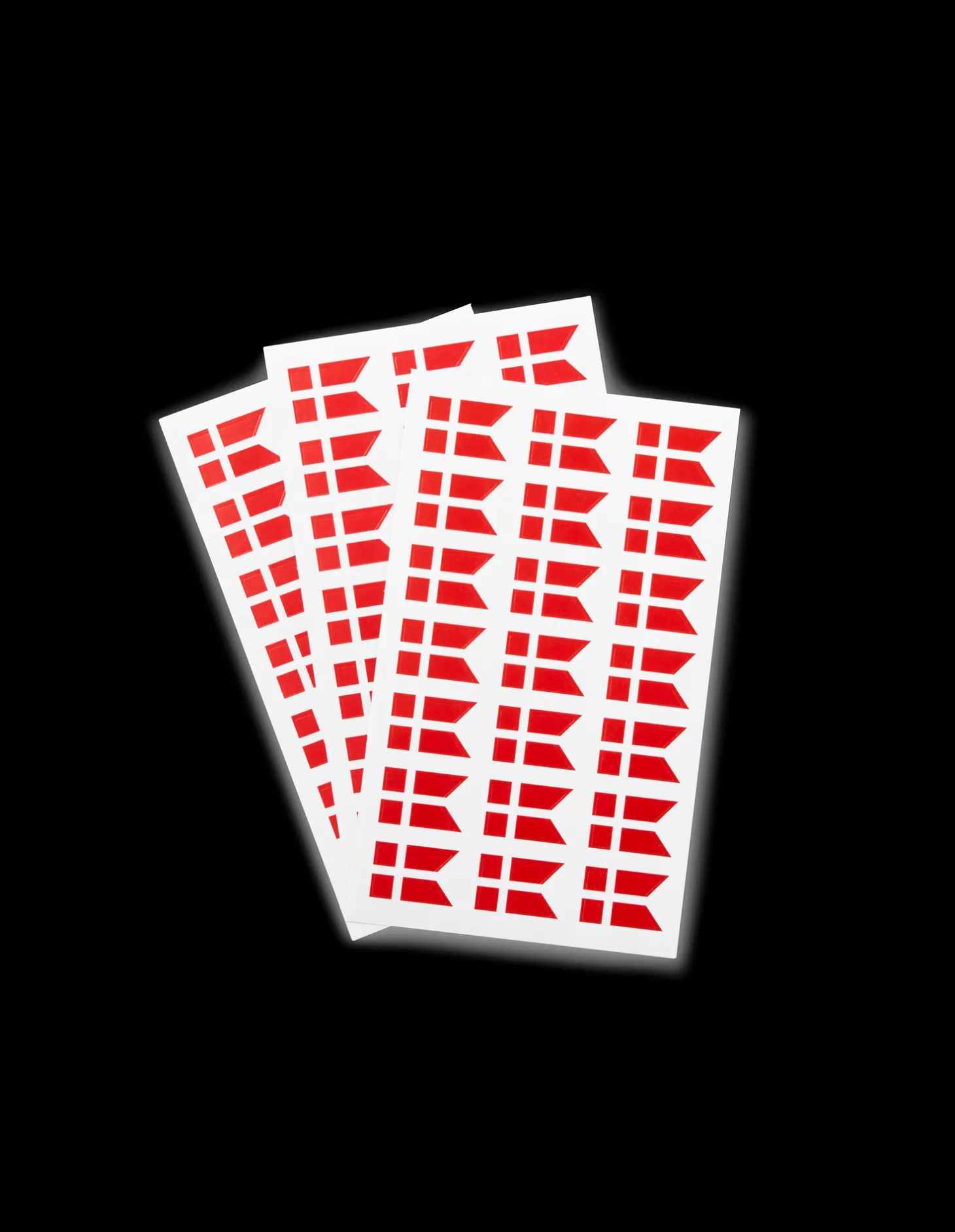 Klistermærker Dannebrog