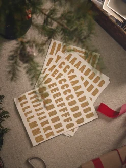 Klistermærker Med Glimmer