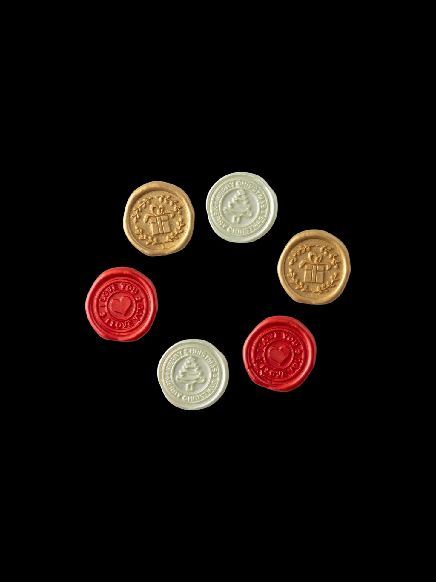 Klistermærker Med Voksforsegling