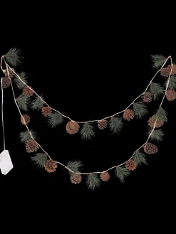 Kunstig Granguirlande Med LED