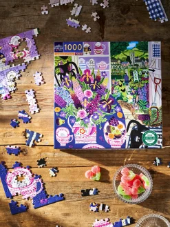 Lavender Kitchen-puslespil 1000 Brikker