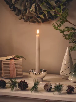 LED-stearinlys 25 Cm