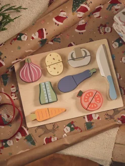 Legetøjsmad Og -kniv