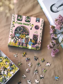 Lille Blomsterhandler-puslespil 150 Brikker