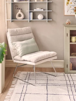 Loungestol I Boucléstof