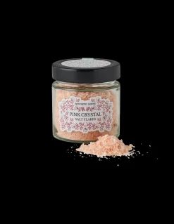 Lyserød Krystalsalt I Flager