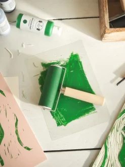 Malerrulle Til Linoleumstryk