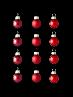 Mini Julekugler 12-pak