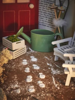 Minikasser, Minivandkande Og Fodspor