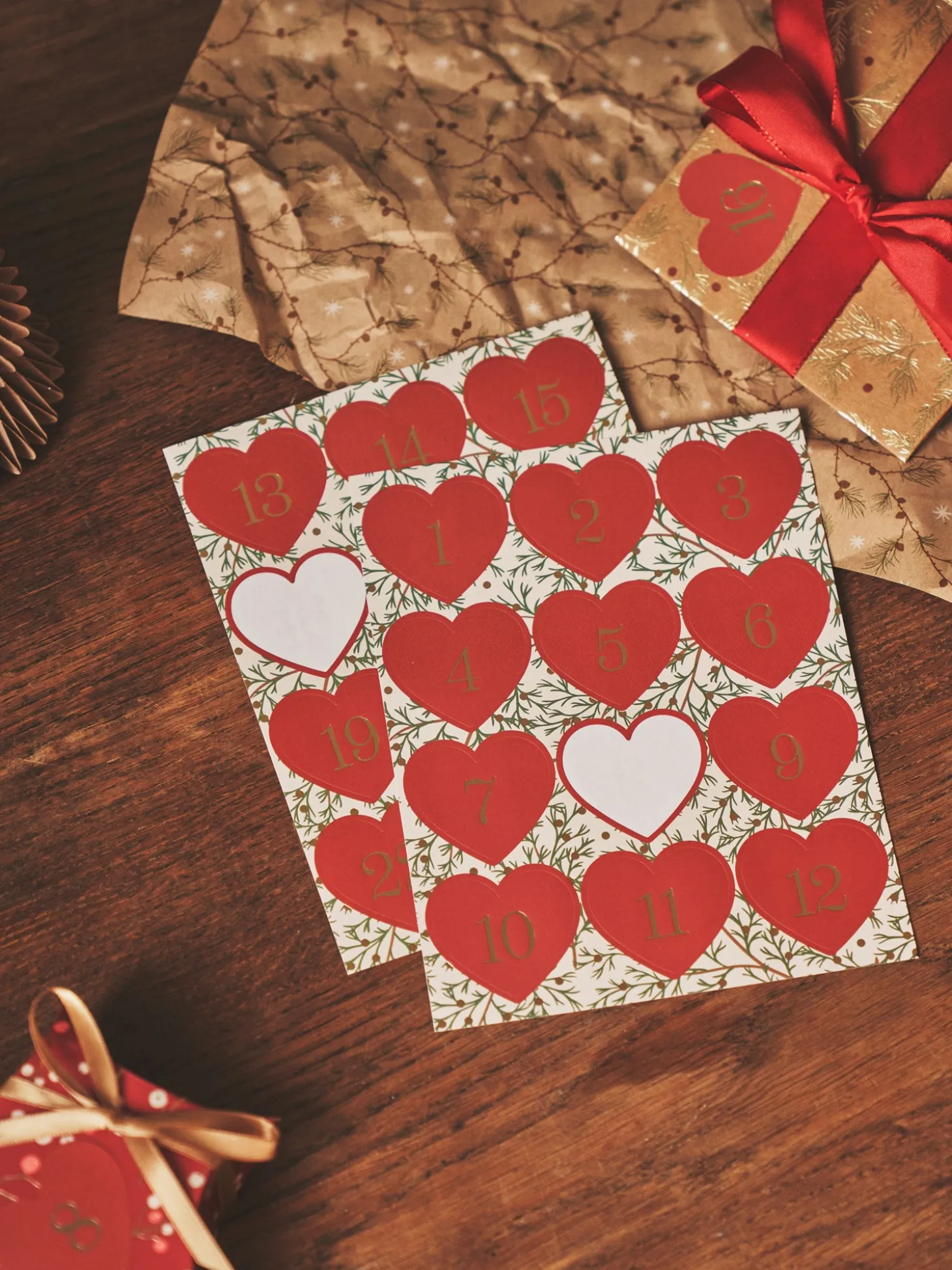 Nummererede Klistermærker