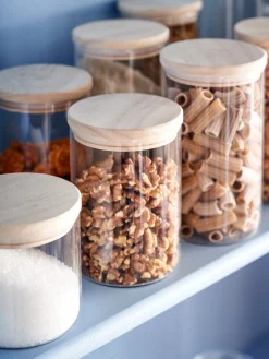 Opbevaringsglas Med Låg 2-pak