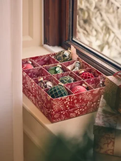 Opbevaringsæske Til Julekugler