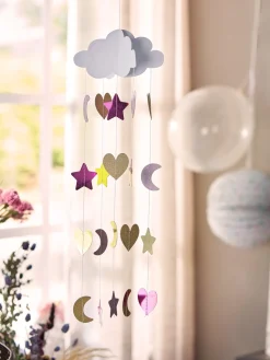 Papirsky Med Regndråber