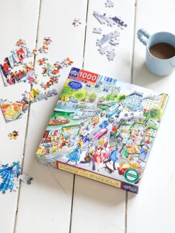 Paris Bookseller-puslespil 1000 Brikker