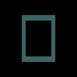 Passepartout Indian Teal - 50 X 70/40 X 50