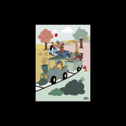 Plakat Adventure Train A3