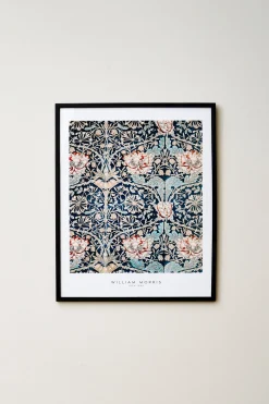 Plakat Blue Flowers 40 X 50