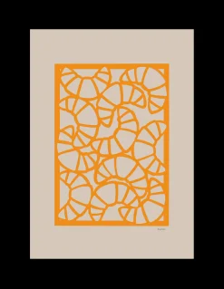 Plakat Croissants 50 X 70