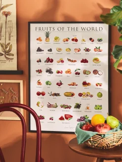 Plakat Fruits Of The World 50 X 70