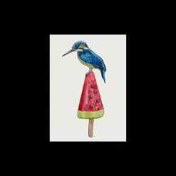 Plakat Isfugl På Melonis A3