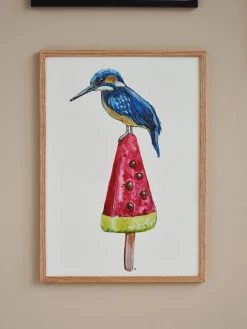 Plakat Isfugl På Melonis A3