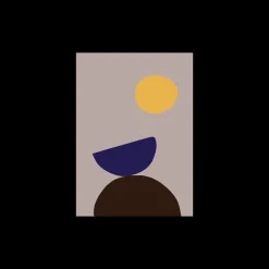 Plakat Organic Shapes 07 A3