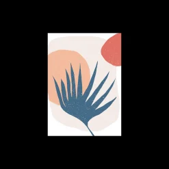 Plakat Palm Leaf And Sun A3