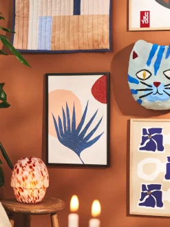 Plakat Palm Leaf And Sun A3