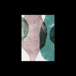 Plakat Poppy Seed - 2 Cacao/Teal 50 X 70