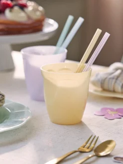 Plastglas Til Flergangsbrug 4-pak