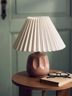 Plisseret Lampeskærm