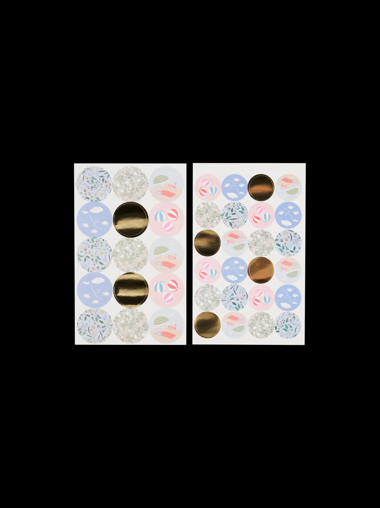 Runde Klistermærker