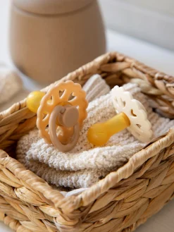 Runde Latexsutter 2-pak Størrelse 2