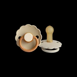 Runde Latexsutter 2-pak Størrelse 2