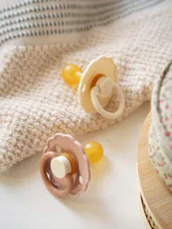 Runde Latexsutter 2-pak Størrelse 1